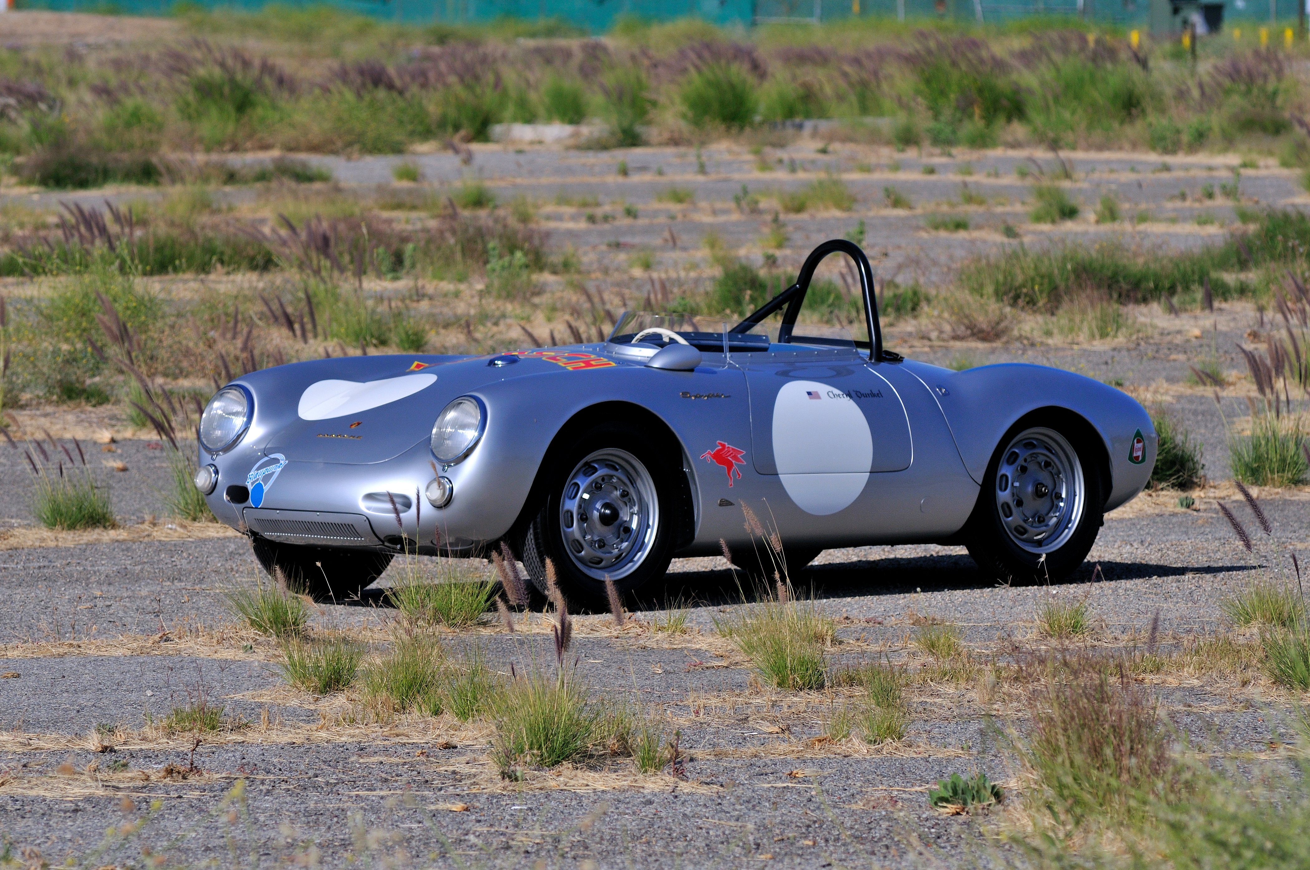 1955, Porsche, Spyder, Race, Car, Silver, Classic, Old, Retro, 4200x2790 05 Wallpaper