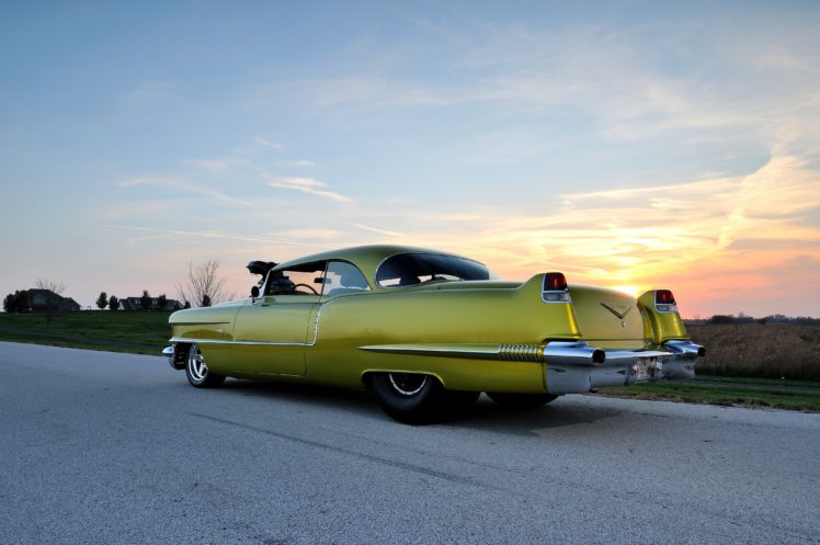 1956, Cadillac, Coupe, Deville, Streetdrag, Street, Drag, Blower, Yellow, Usa, 4200×2790 05 HD Wallpaper Desktop Background
