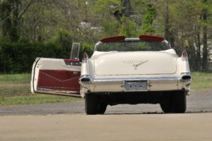 1956, Cadillac, Deville, Convertible, White, Classic, Old, Retro, Usa, 4200×2790 03