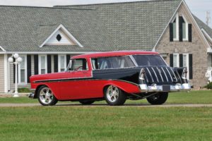 1956, Chevrolet, Chevy, Nomad, Streetrod, Street, Rod, Hot, Red, Black, Usa, 4200x2790 02