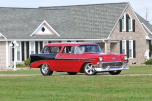 1956, Chevrolet, Chevy, Nomad, Streetrod, Street, Rod, Hot, Red, Black, Usa, 4200x2790 01
