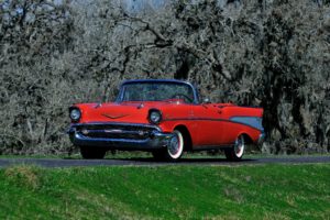 1957, Chevrolet, Bel, Air, Convertible, Red, Classic, Old, Vintage, Usa, 4288x2848 01