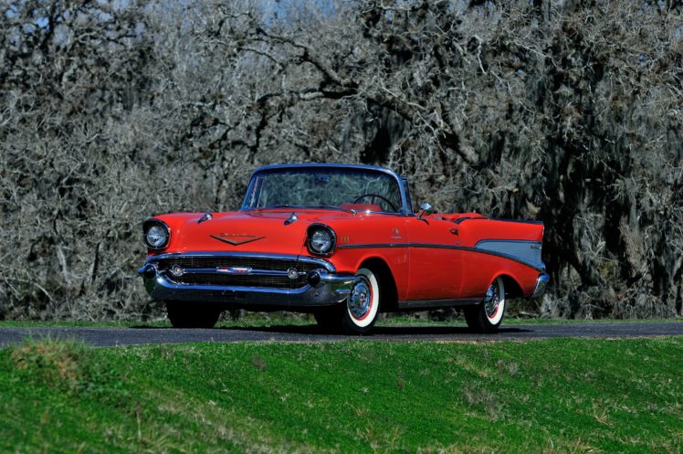 1957, Chevrolet, Bel, Air, Convertible, Red, Classic, Old, Vintage, Usa, 4288×2848 01 HD Wallpaper Desktop Background
