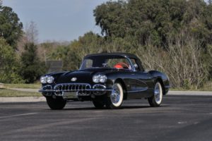 1958, Chevrolet, Corvette, Black, Muscle, Classic, Old, Usa, 4288×2848 05