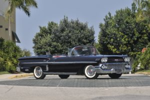 1958, Chevrolet, Imapala, Convertible, Black, Classic, Old, Usa, 4288×2848 02