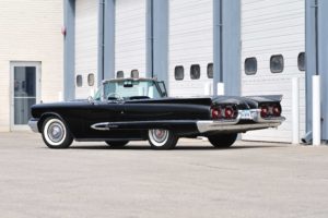 1959, Ford, Thundrbird, Convertible, Black, Classic, Old, Retro, Usa 4200×2790 03
