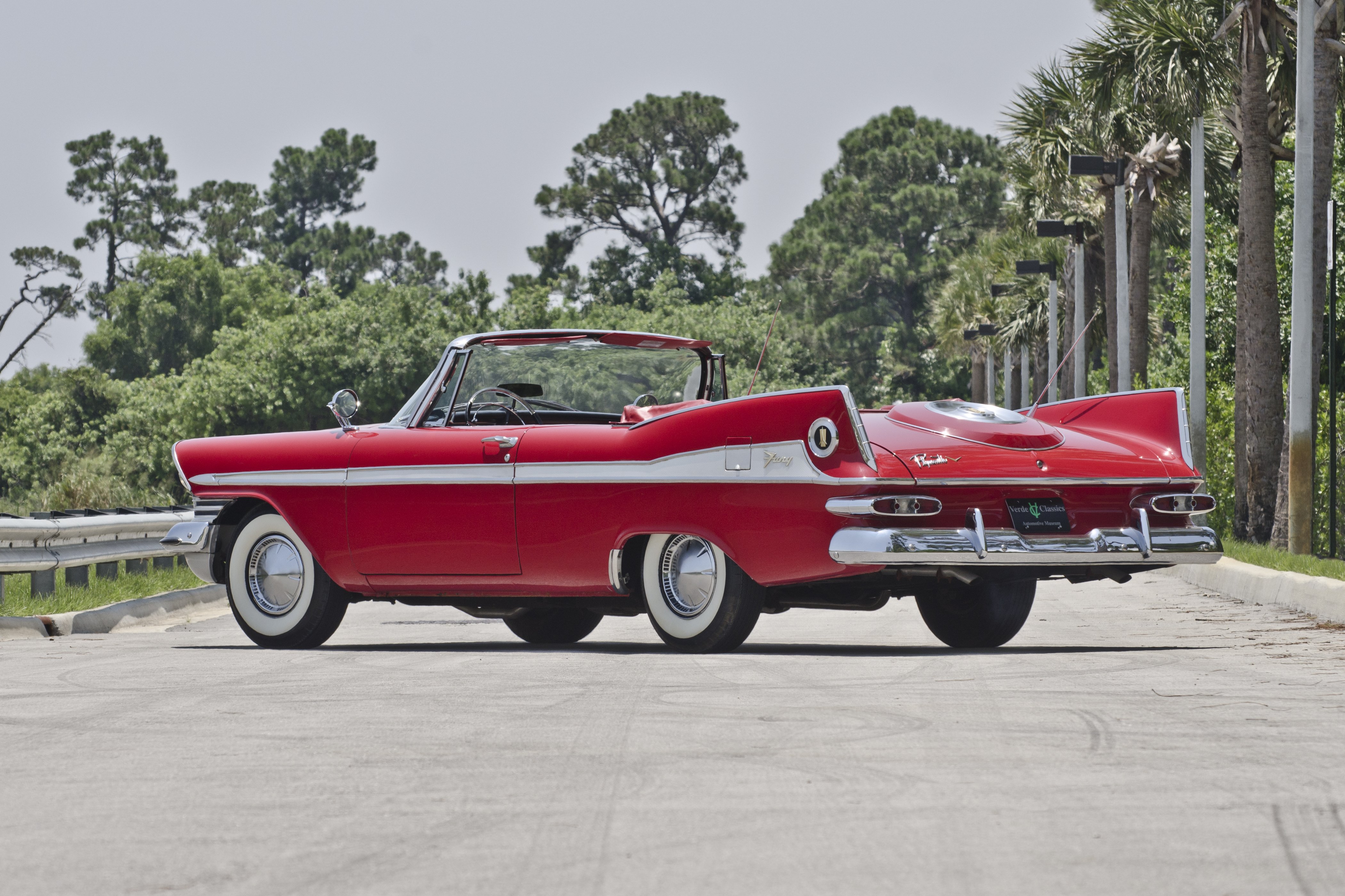 1959, Plymouth, Sport, Fury, Convertible, Classic, Red, Usa, Retro, Old, Usa, 4200x2800 04 Wallpaper