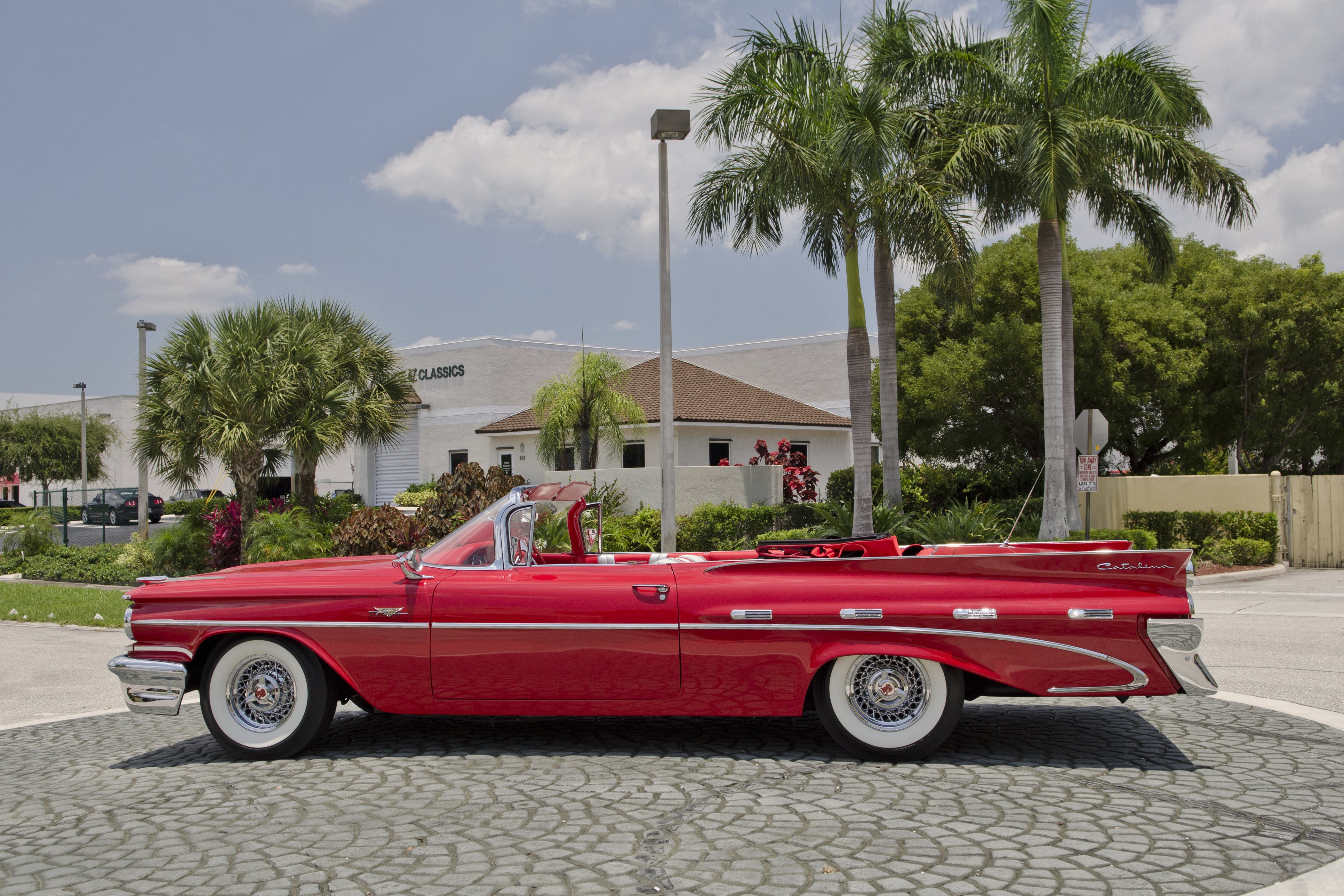 1959, Pontiac, Catalina, Convertible, Classic, Old, Retro, Usa, 4200x2800 04 Wallpaper