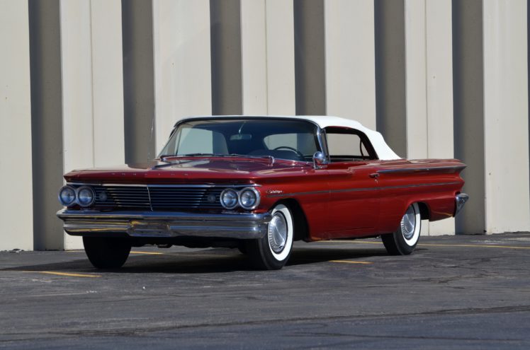 1960, Pontiac, Catalina, Convertible, Red, Classic, Old, Retro, Usa, 4200×2780 01 HD Wallpaper Desktop Background