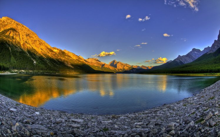 mountains, Landscape, Nature, Mountain, Lake HD Wallpaper Desktop Background