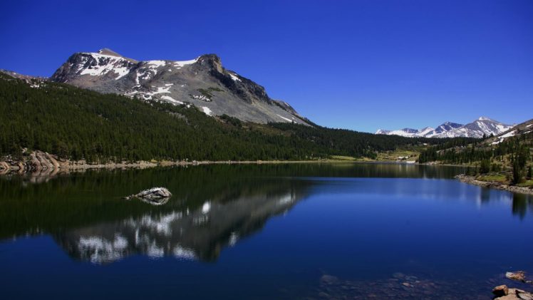mountains, Landscape, Nature, Mountain, Lake, Reflection, Snow HD Wallpaper Desktop Background
