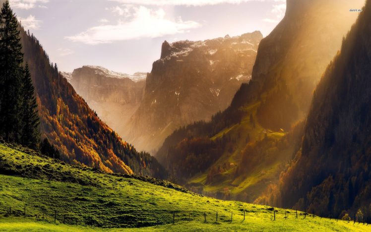 mountains, Landscape, Nature, Mountain, Fog HD Wallpaper Desktop Background