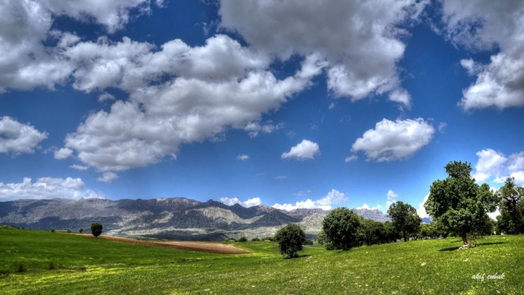 mountains, Landscape, Nature, Mountain, Sky, Clouds HD Wallpaper Desktop Background