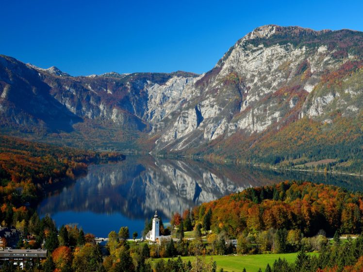 mountains, Landscape, Nature, Mountain, Lake, Autumn HD Wallpaper Desktop Background