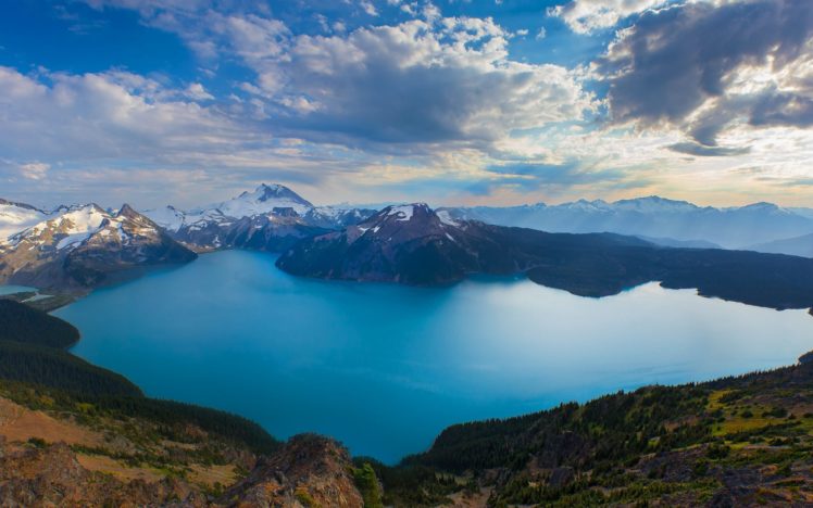 mountains, Landscape, Nature, Mountain, Lake, Volcano HD Wallpaper Desktop Background
