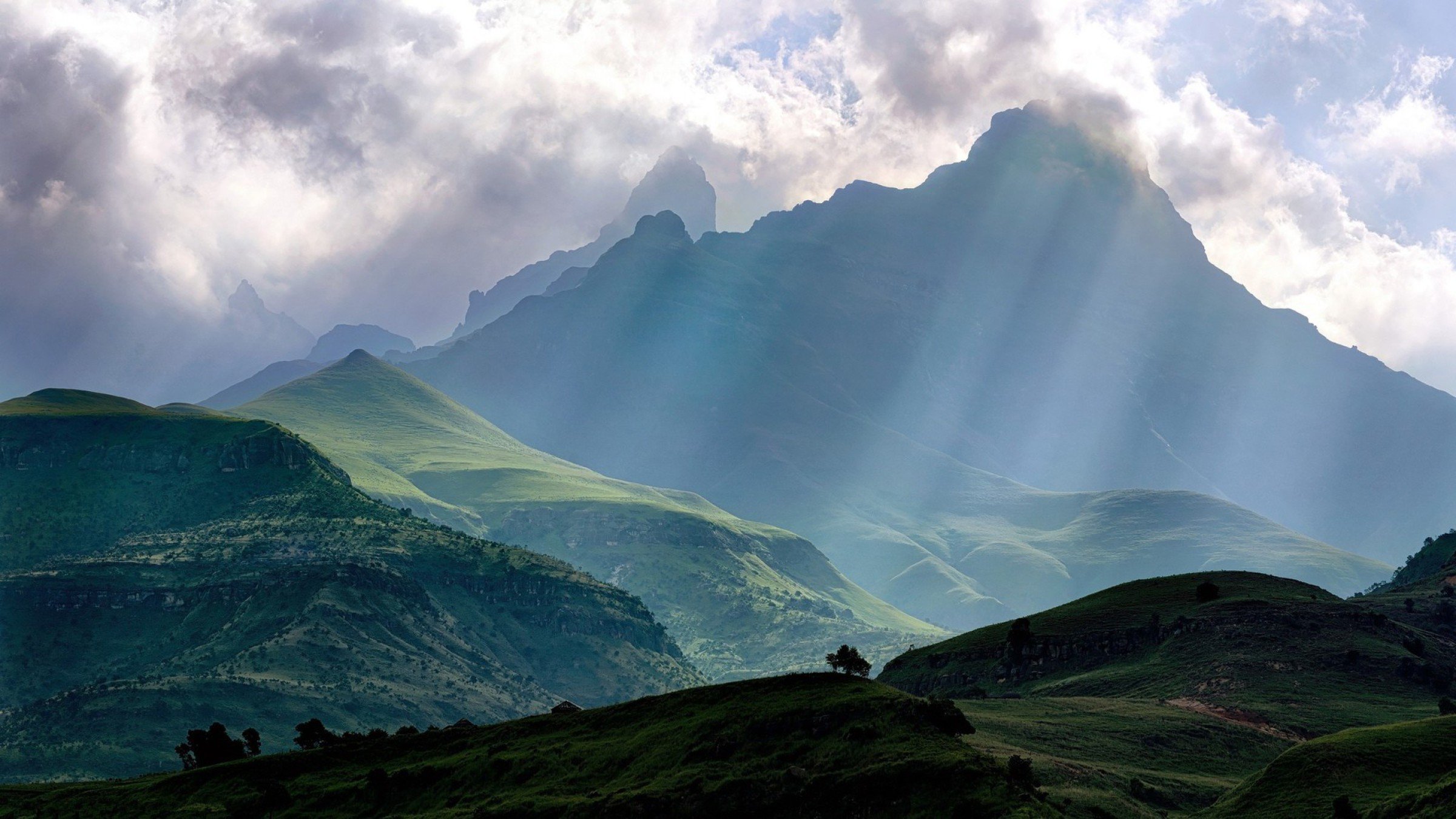 mountains, Landscape, Nature, Mountain, Clouds Wallpaper