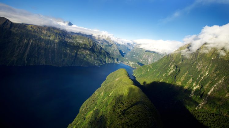 mountains, Landscape, Nature, Mountain, Lake, River HD Wallpaper Desktop Background