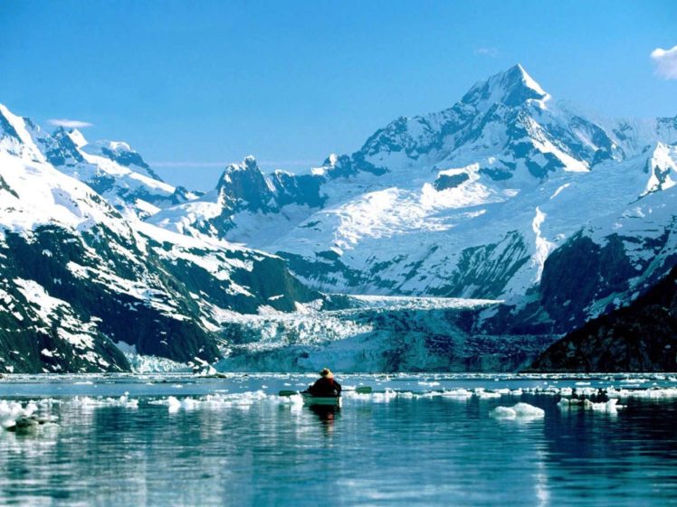 mountains, Landscape, Nature, Mountain, Ice, Winter, Snow, Fishing HD Wallpaper Desktop Background