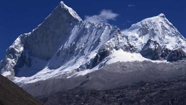 mountains, Landscape, Nature, Mountain, Snow HD Wallpaper Desktop Background