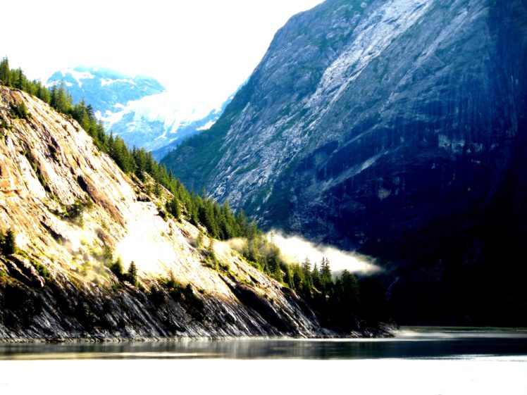 mountains, Landscape, Nature, Mountain, Lake, River HD Wallpaper Desktop Background