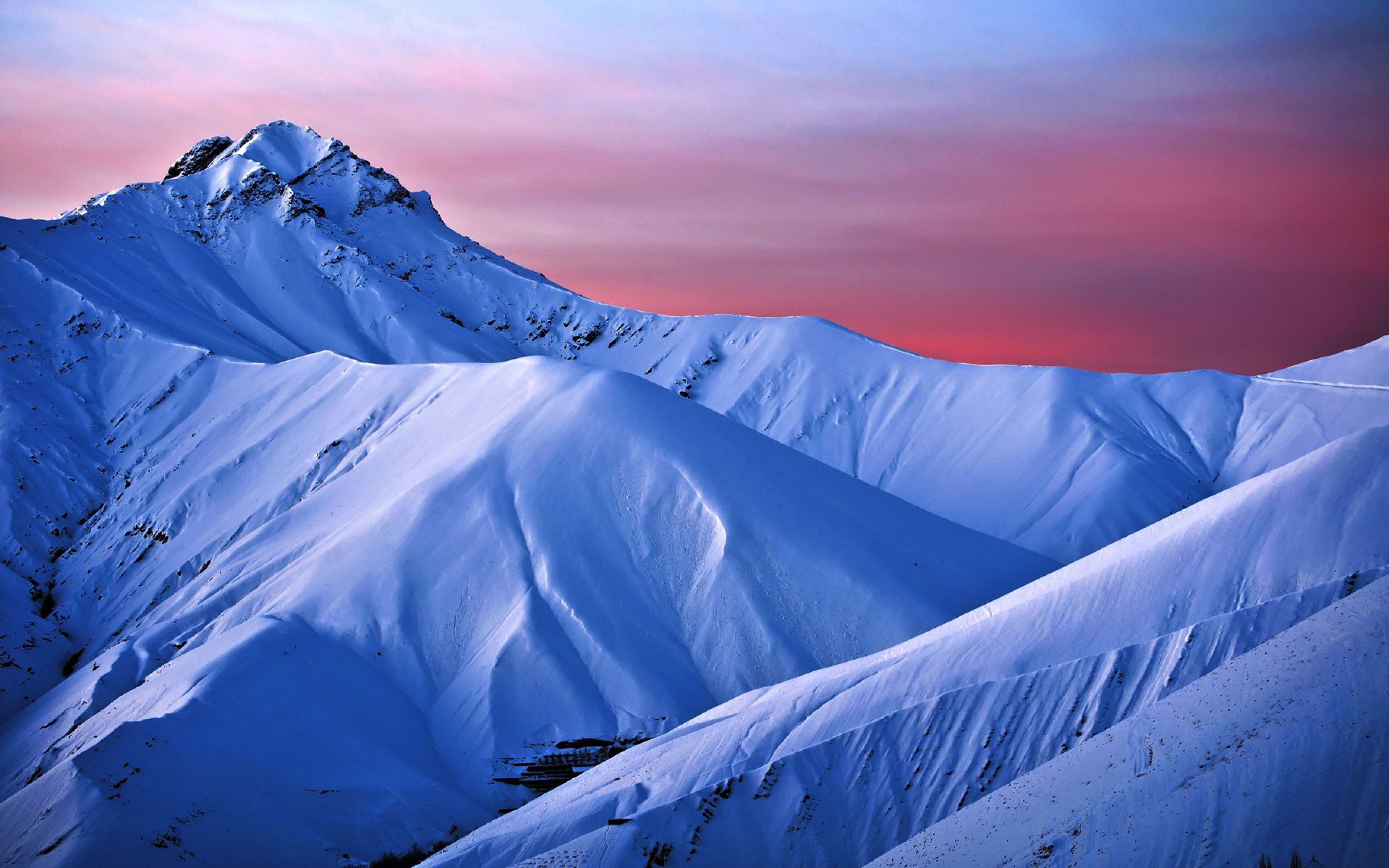 mountains, Landscape, Nature, Mountain, Winter, Snow Wallpaper