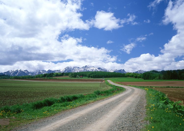 mountains, Landscape, Nature, Mountain, Road HD Wallpaper Desktop Background
