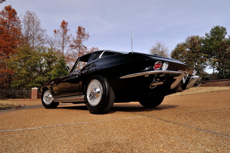 1964, Chevrolet, Corvette, Stingray, Black, Classic, Old, Usa, 4288×2848 05 HD Wallpaper Desktop Background
