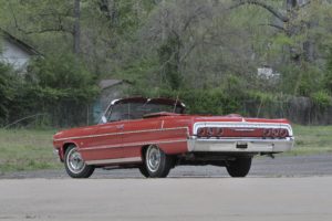 1964, Chevrolet, Impala, Ss, Convertible, Red, Classic old, Usa, 4288×2848 03
