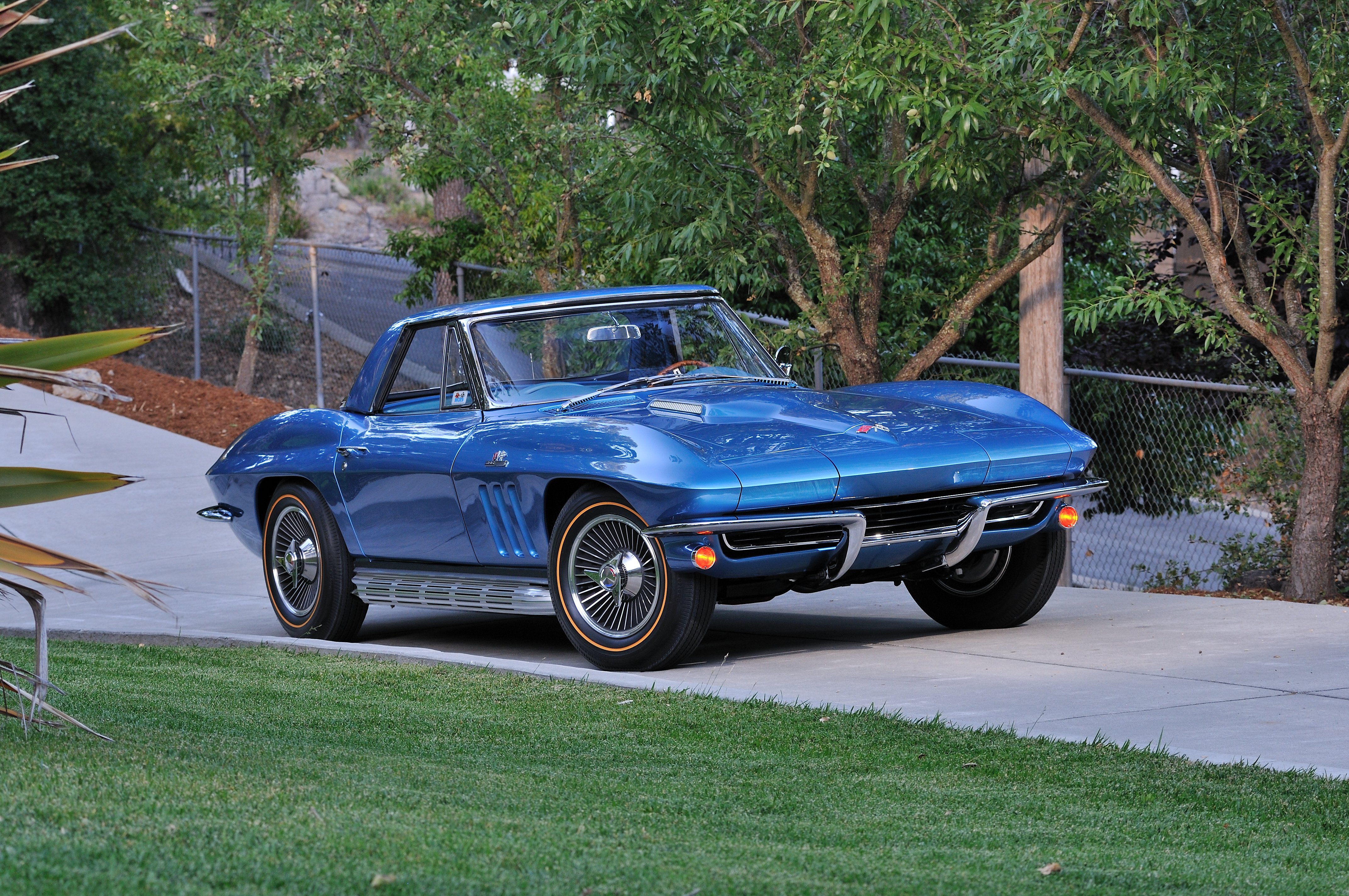 1965, Chevrolet, Corvette, Stingray, Convertible, 396, Turbo, Jet, Classic, Old, Usa, 4288x2848 01 Wallpaper