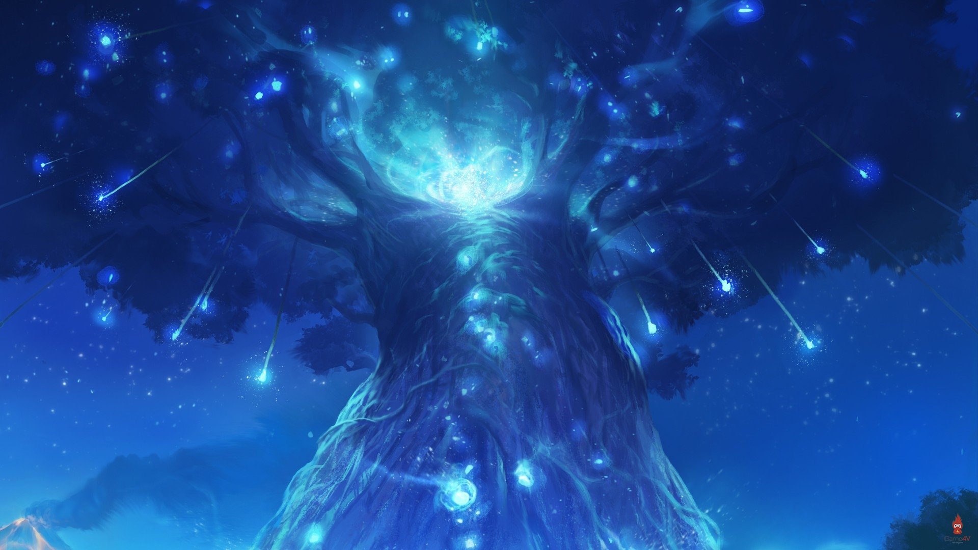 ori blind forest, Action, Adventure, Rpg, Ori, Blind, Forest, Fantasy, Magic, 1oribf Wallpaper