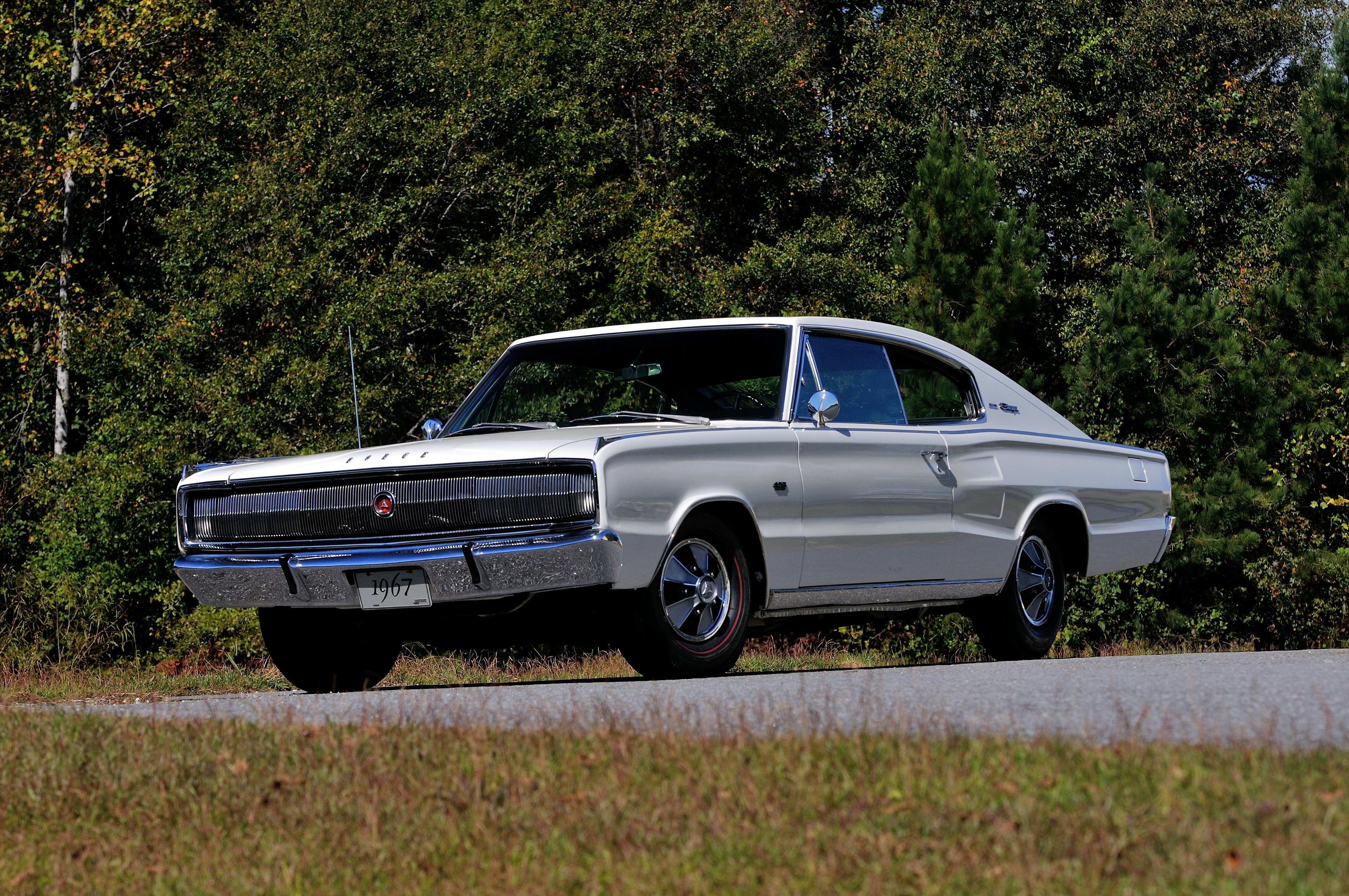 1967, Dodge, Hemi, Charger, Muscle, Classic, White, Usa, 4200x2790 01 Wallpaper