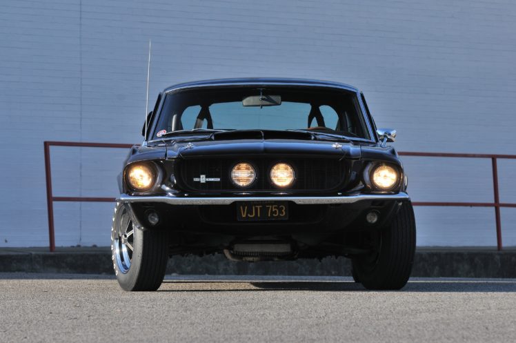 1967, Ford, Mustang, Shelby, Gt350, Black, Muscle, Classic, Old, Usa, 4288×2848 04 HD Wallpaper Desktop Background
