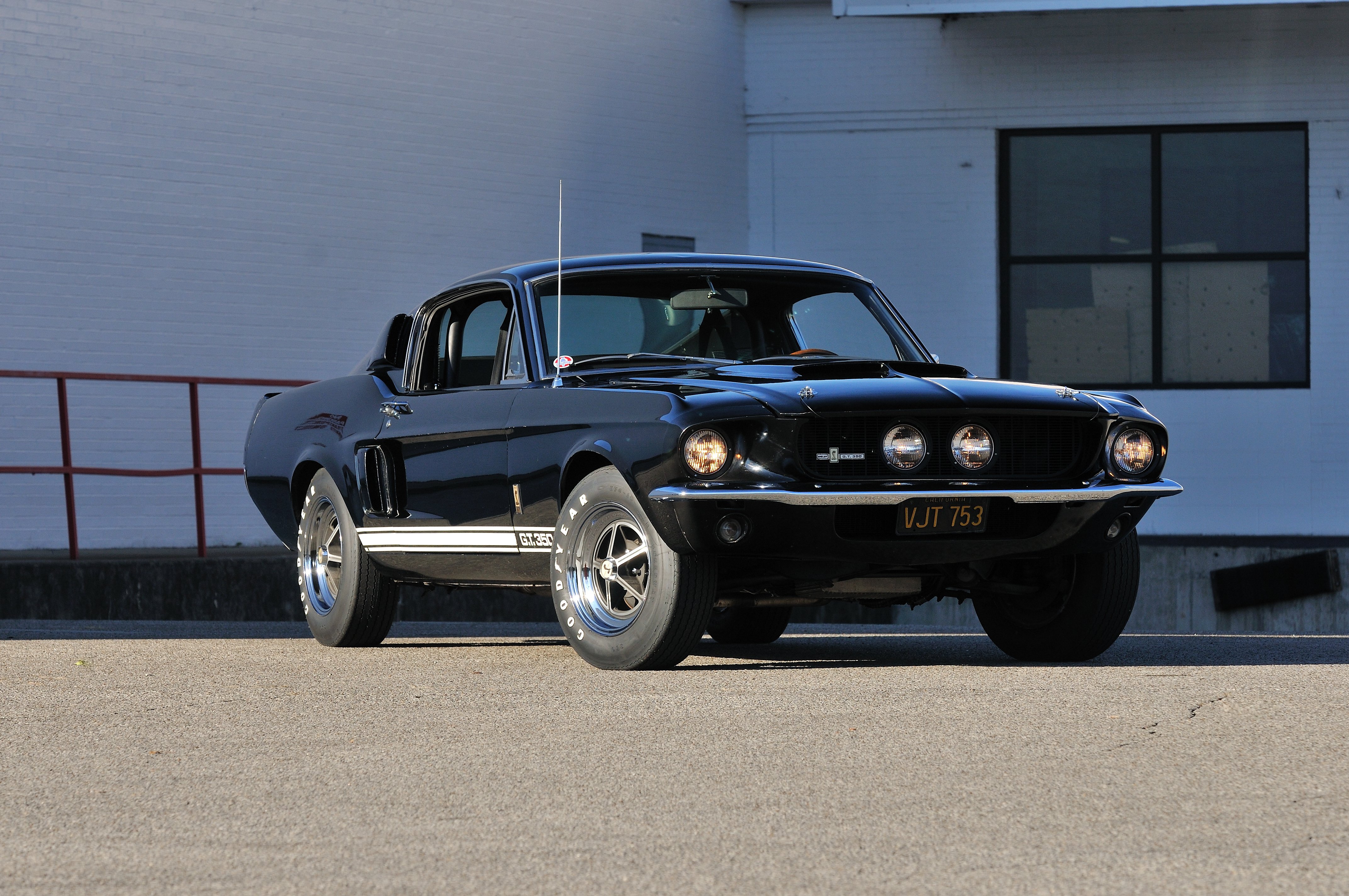 1967, Ford, Mustang, Shelby, Gt350, Black, Muscle, Classic, Old, Usa, 4288x2848 05 Wallpaper