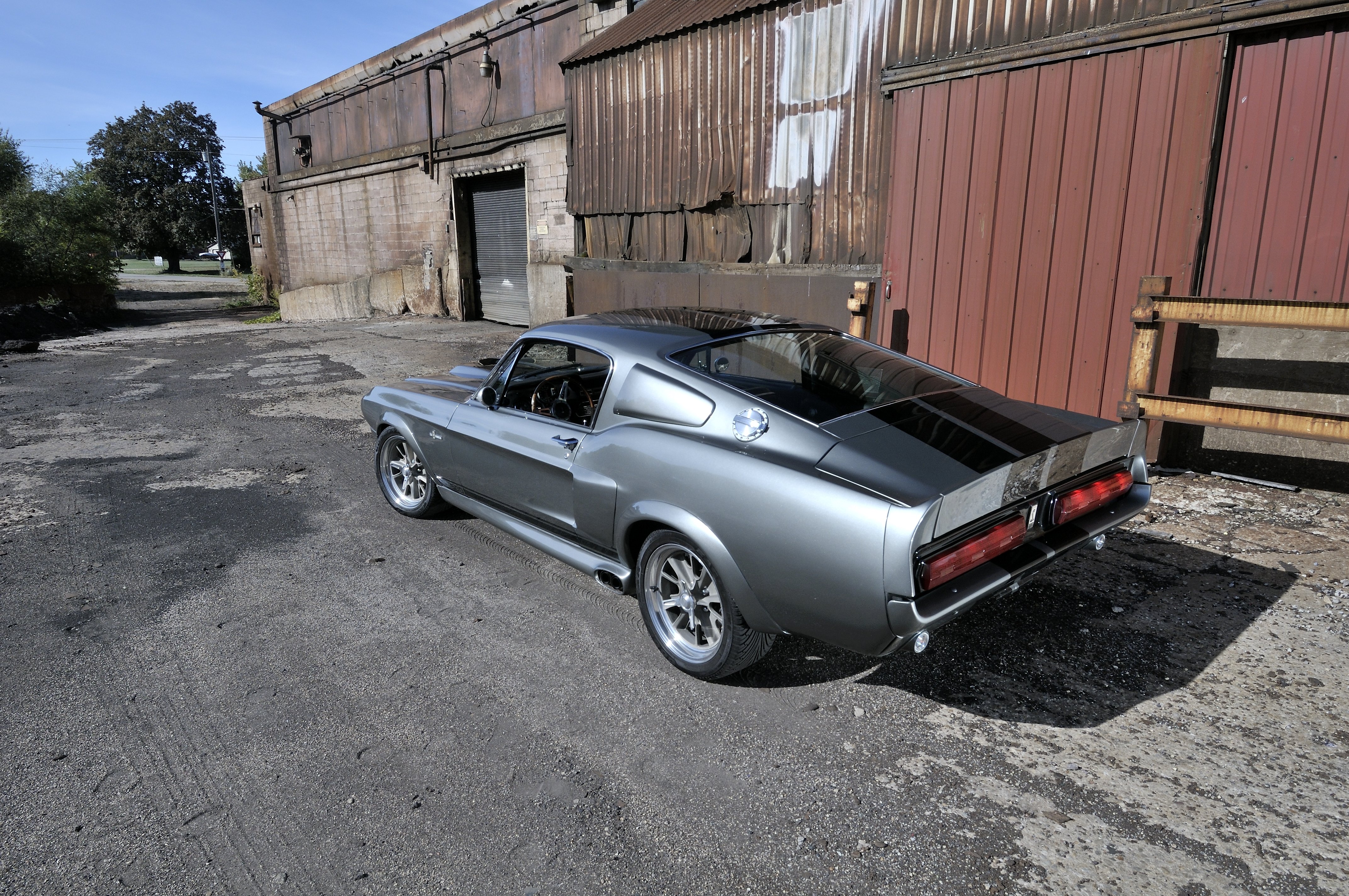 1967 Mustang Eleanor Burnout