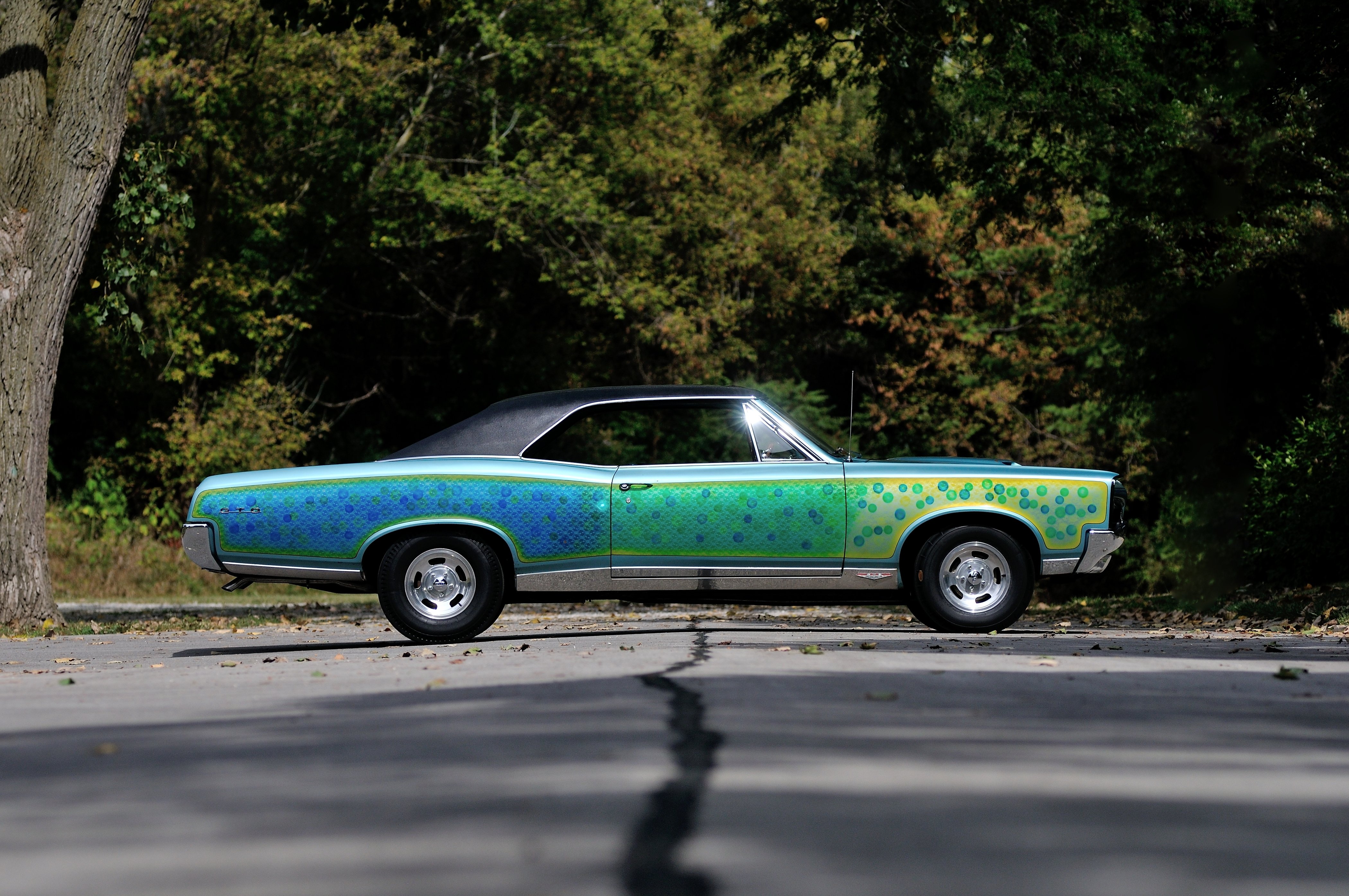 1967, Pontiac, Gto, Strretcustom, Street, Custom, Paint, Muscle, Classic, Usa, 4200x2790 02 Wallpaper