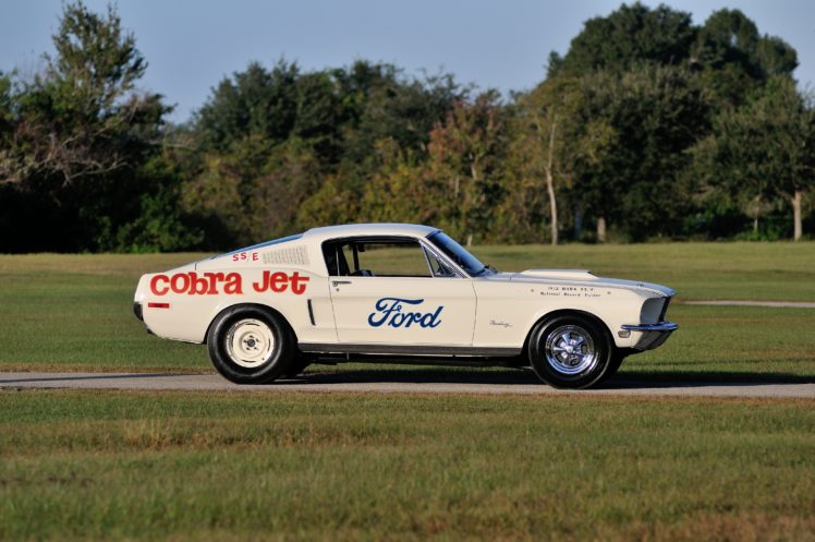 1968, Ford, Mustang, Cj, White, Muscle, Classic, Drag, Dragster, Race, Usa, 4288×2848 02 HD Wallpaper Desktop Background