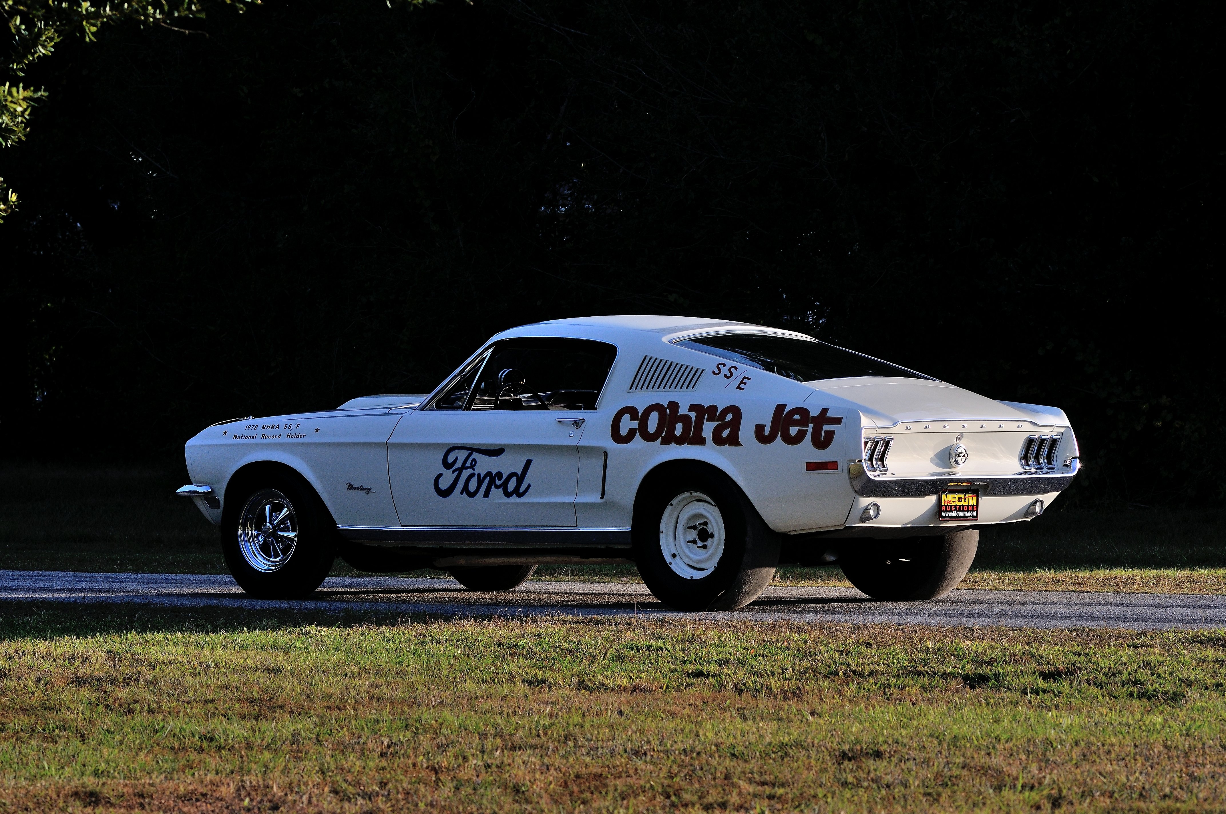 1968, Ford, Mustang, Cj, White, Muscle, Classic, Drag, Dragster, Race, Usa, 4288x2848 07 Wallpaper