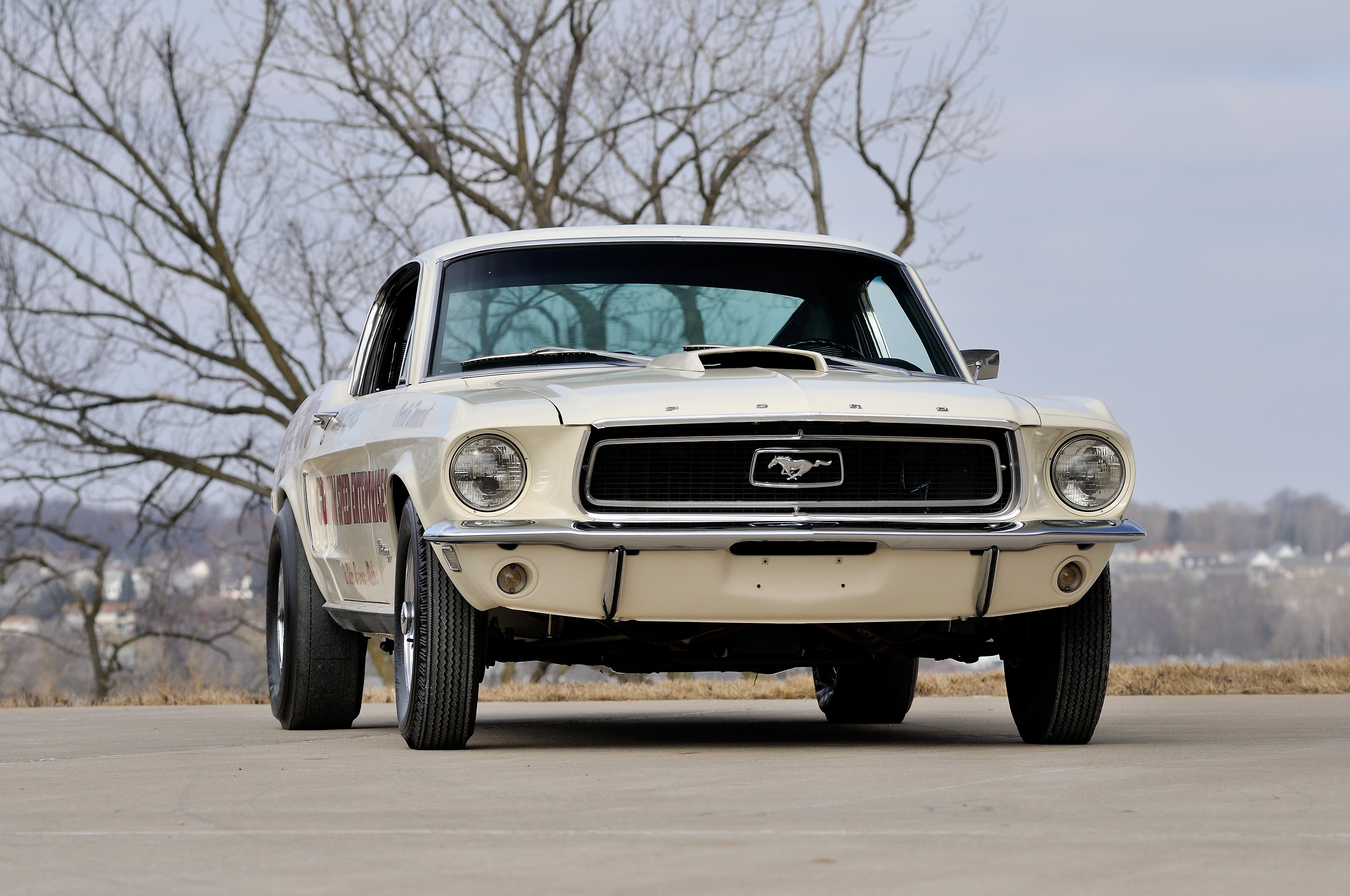 1968, Ford, Mustang, Lightweight, Cj, White, Drag, Dragster, Race, Usa, 4288x2848 09 Wallpaper