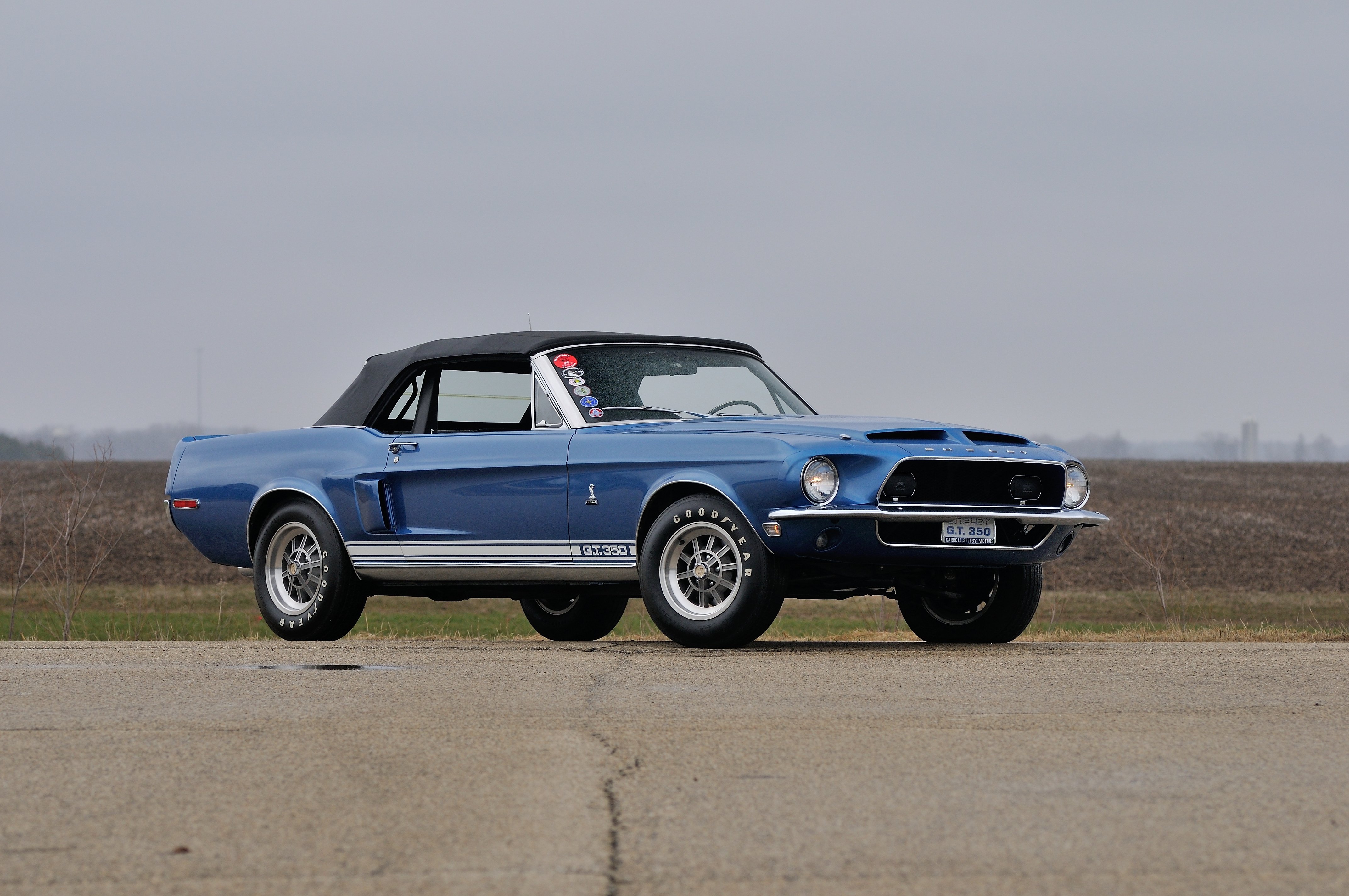 1968, Ford, Mustang, Shelby, Gt350, Convertible, Muscle, Classic, Old, Usa, 4288x2848 01 Wallpaper