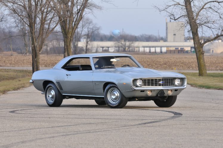 1969, Chevrolet, Chevy, Copo, Camaro, Silver, Muscle, Classic, Usa, 4200×2790 01 HD Wallpaper Desktop Background