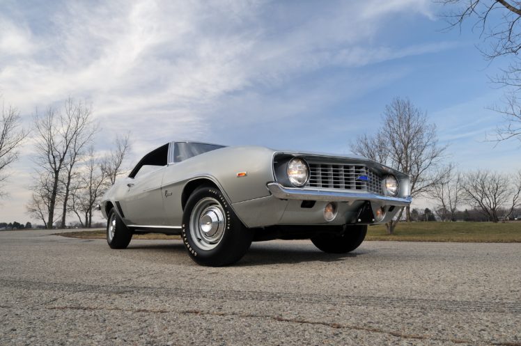 1969, Chevrolet, Chevy, Copo, Camaro, Silver, Muscle, Classic, Usa, 4200×2790 06 HD Wallpaper Desktop Background