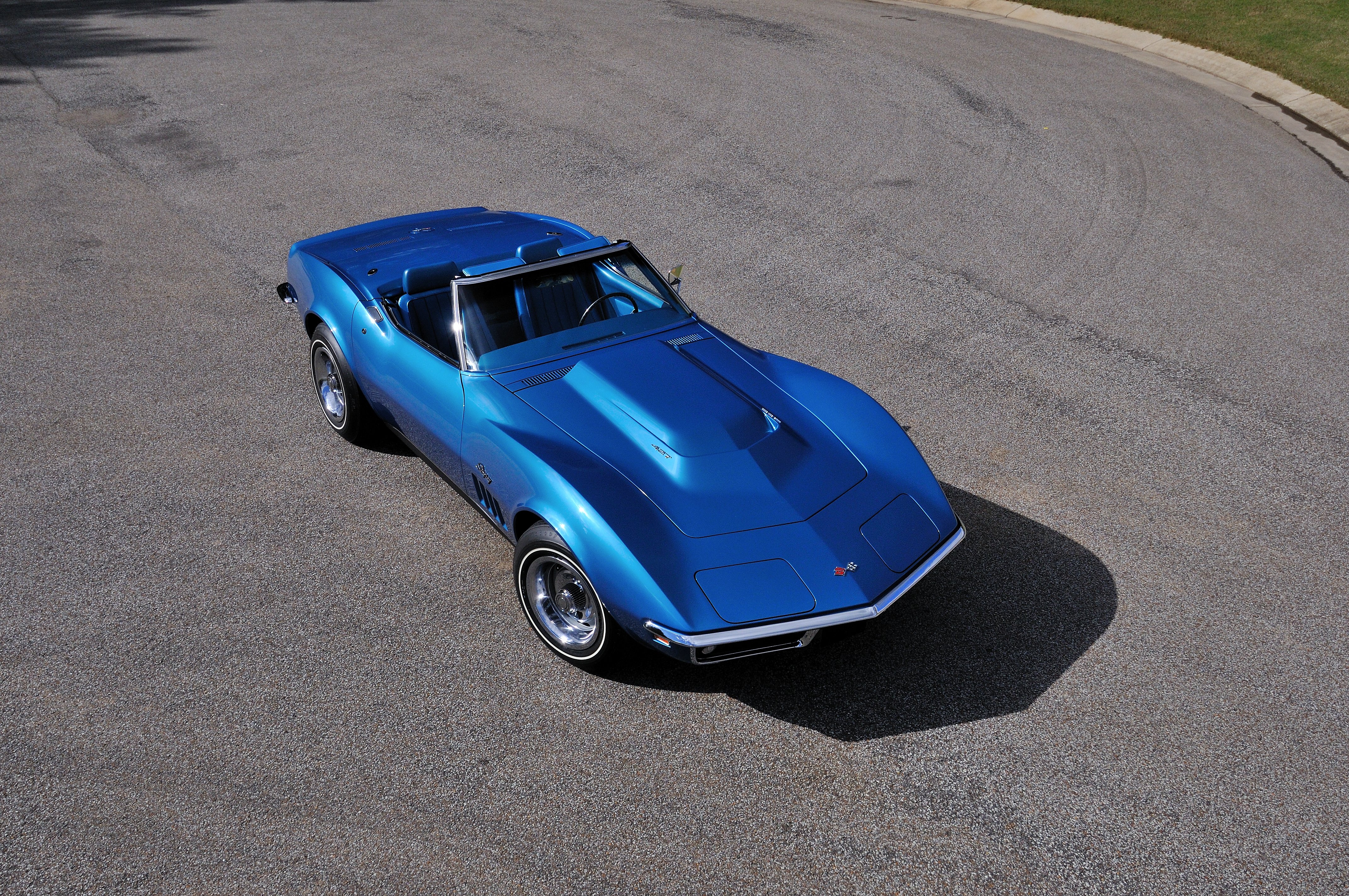 1969, Chevrolet, Corvette, Stingray, L88, Convertible, Blue, Muscle, Classic, Usa, 4288x2848 04 Wallpaper
