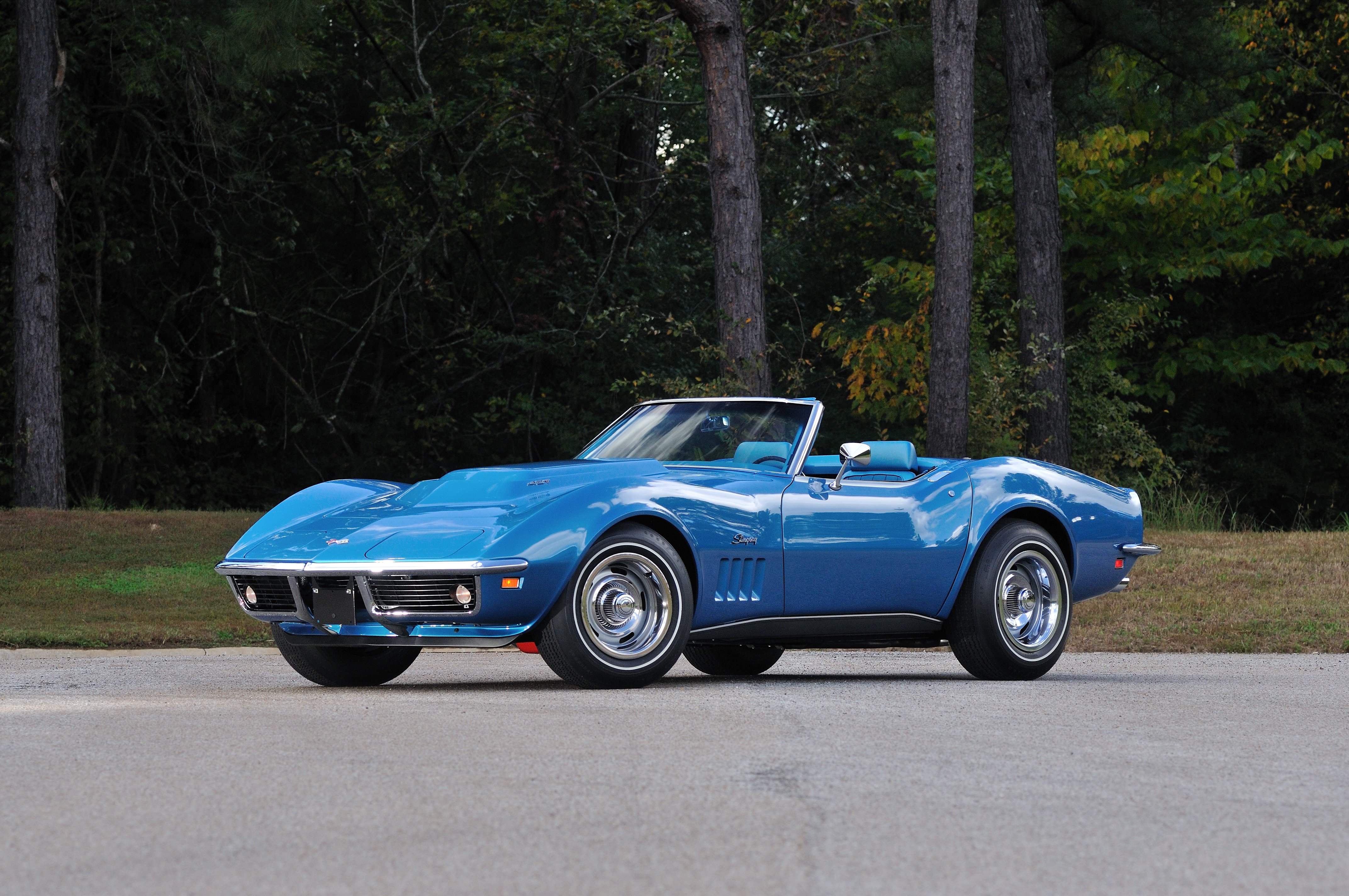 1969, Chevrolet, Corvette, Stingray, L88, Convertible, Blue, Muscle, Classic, Usa, 4288x2848 11 Wallpaper