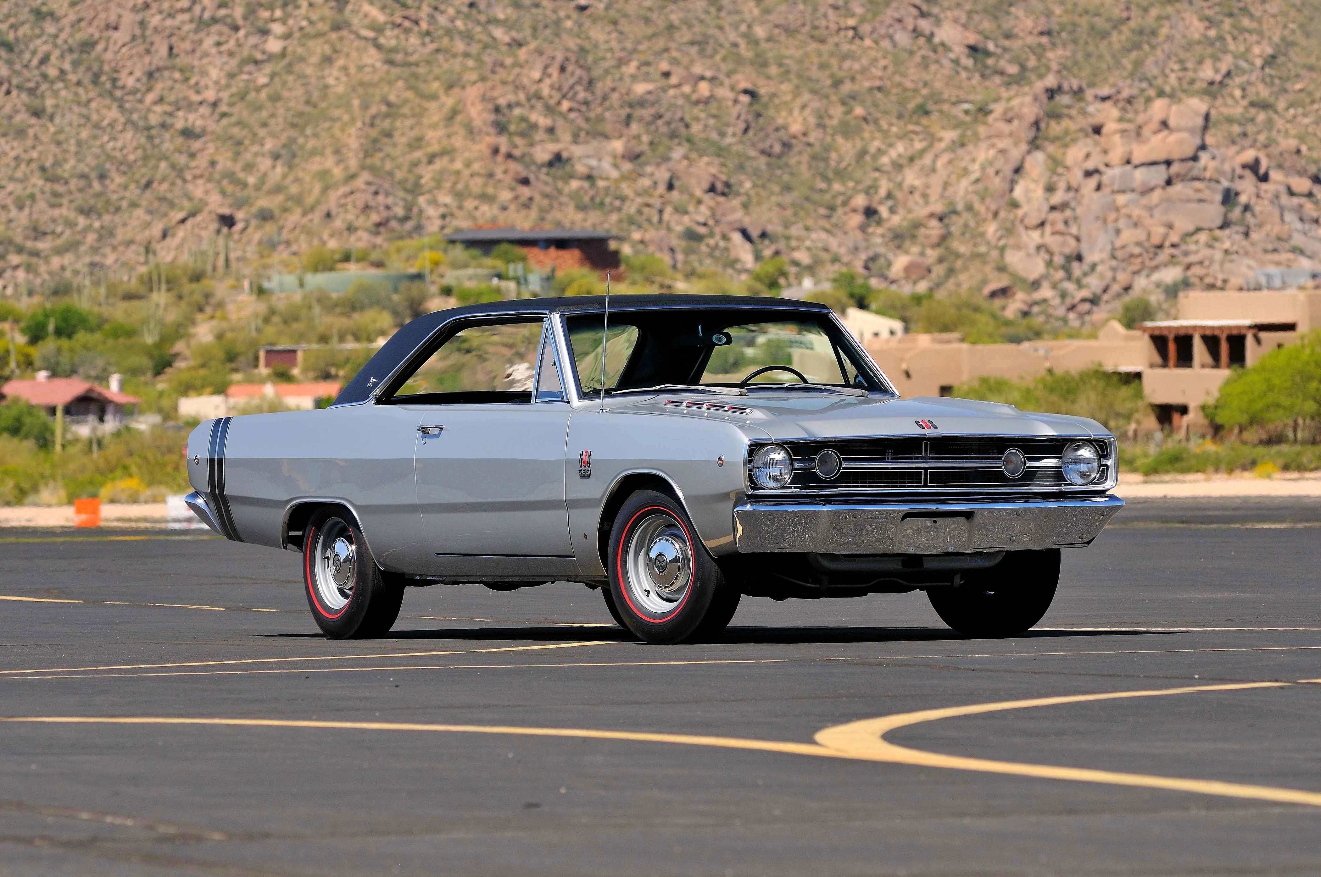 1969, Dodge, Dart, Coupe, Gt, Sport, Silver, Muscle, Classic, Usa , 4200x2790 01 Wallpaper