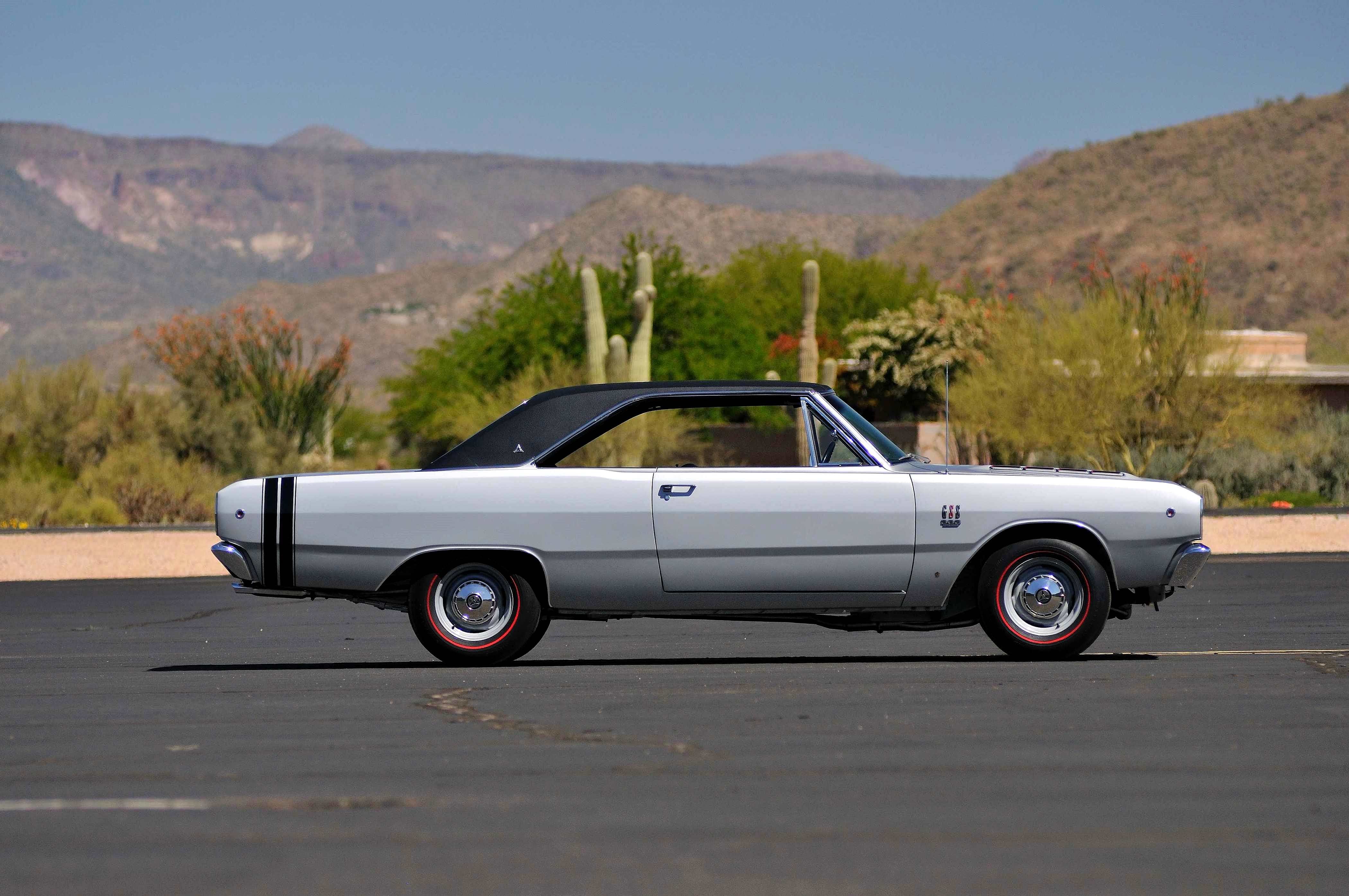 1969, Dodge, Dart, Coupe, Gt, Sport, Silver, Muscle, Classic, Usa , 4200x2790 02 Wallpaper