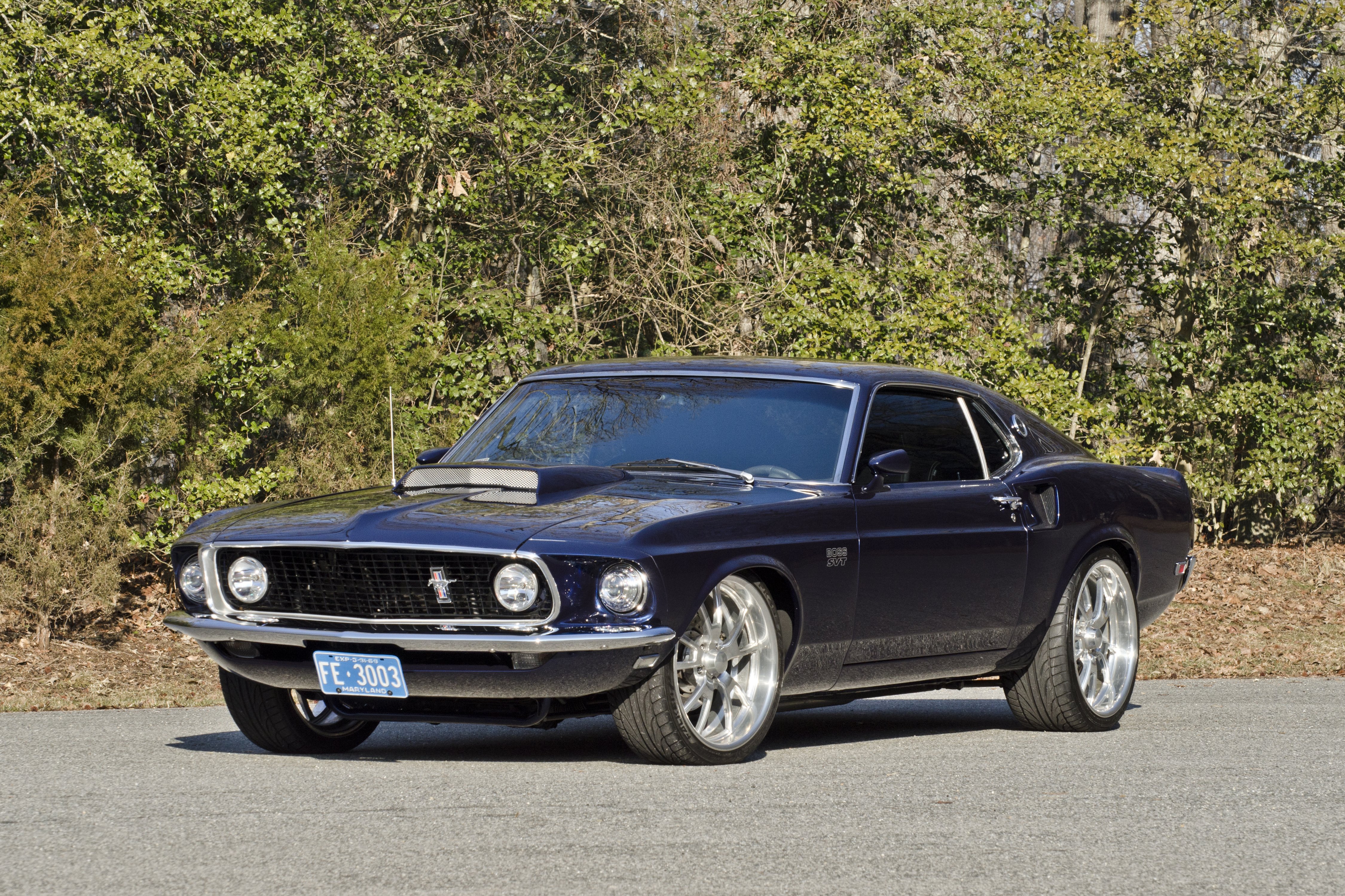 1969, Ford, Mustang, Boss, Vst, Streetrod, Street, Rod, Hot, Usa ...