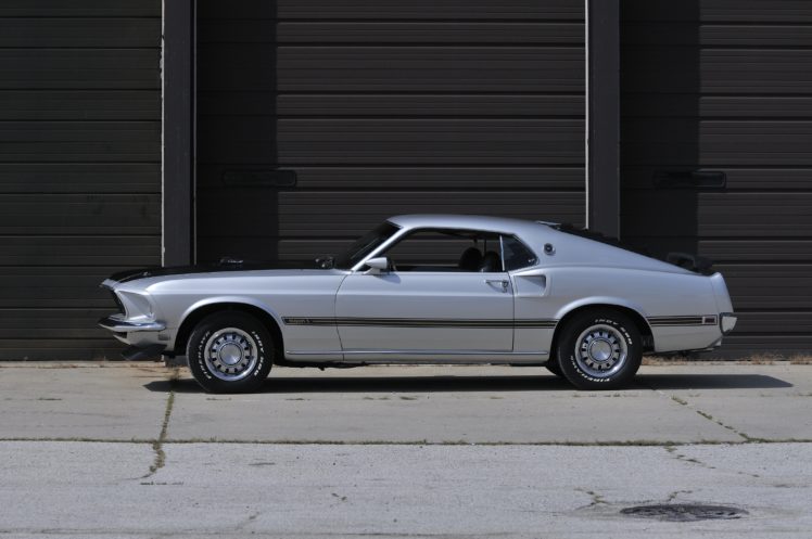 1969, Ford, Mustang, Mach1, Cj, Muscle, Silver, Classic, Usa, 4200×2790 03 HD Wallpaper Desktop Background