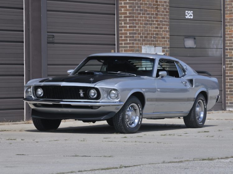 1969, Ford, Mustang, Mach1, Cj, Muscle, Silver, Classic, Usa, 4200×3150 01 HD Wallpaper Desktop Background