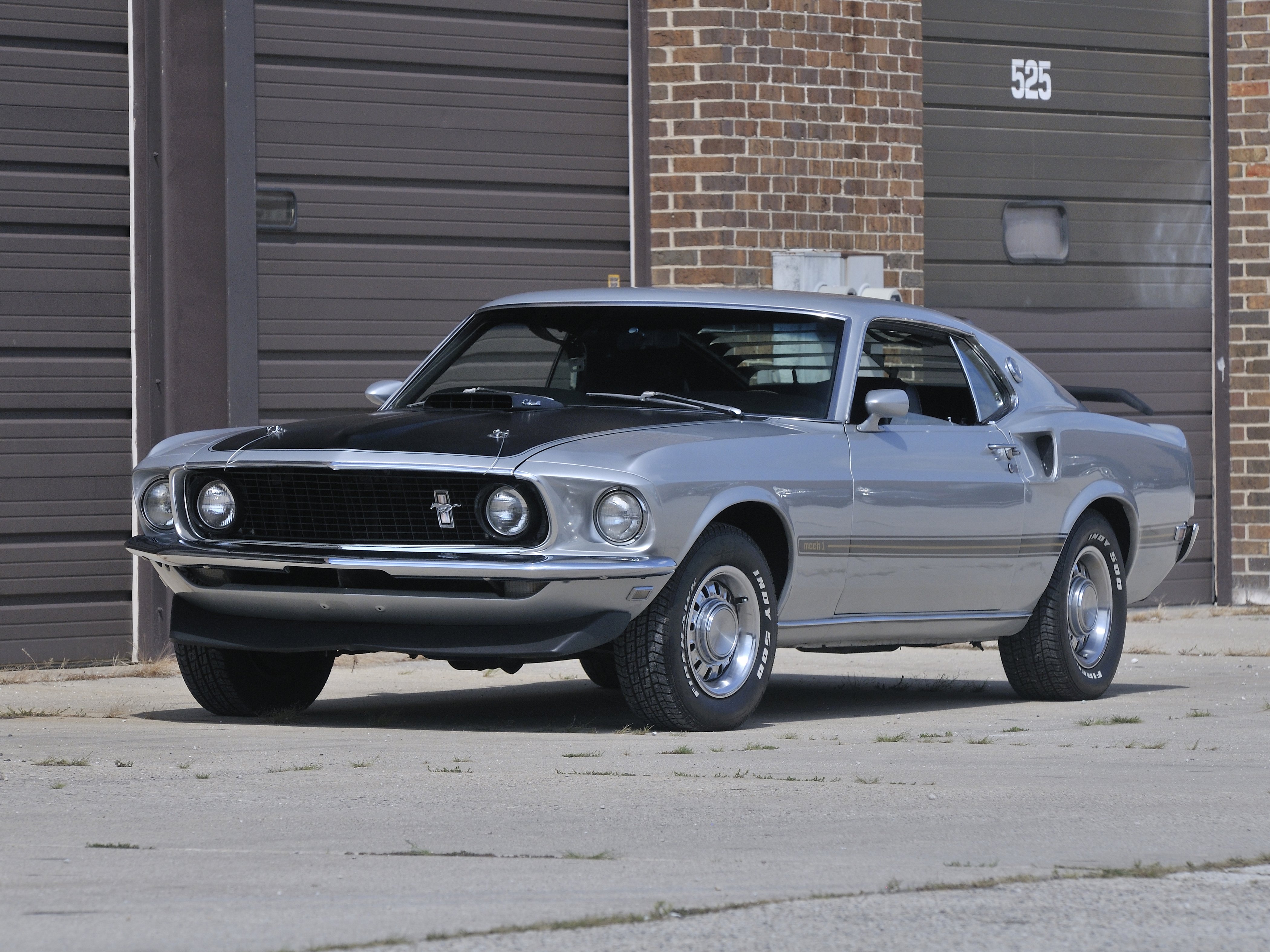 1969, Ford, Mustang, Mach1, Cj, Muscle, Silver, Classic, Usa, 4200x3150 01 Wallpaper