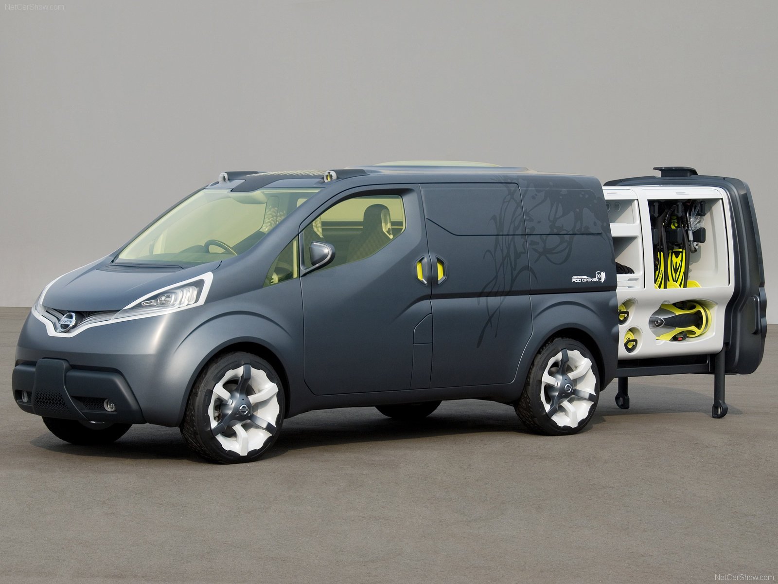 nissan, Nv200, Concept, Cars, 2007 Wallpaper